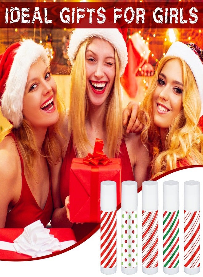 Dunzy 100 Pack Christmas Lip Balm Gifts Bulk Stripes Lip Balms Favors Employee Appreciation Thank You Gifts Team Inspirational Gift for Xmas Fall Thanksgiving Party Women Men Coworkers Staff Teachers - Image 4